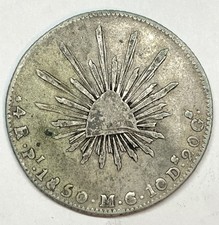 1850 Pi MC Mexico 4 Reales