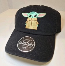 Disney Star Wars Mandalorian Baby Yoda Grogu Hat Baseball Cap BIOWORLD OSFM New