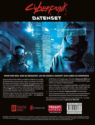 CYBERPUNK RED DATENSET | Taschenbuch | Deutsch (2024) | Truant UG