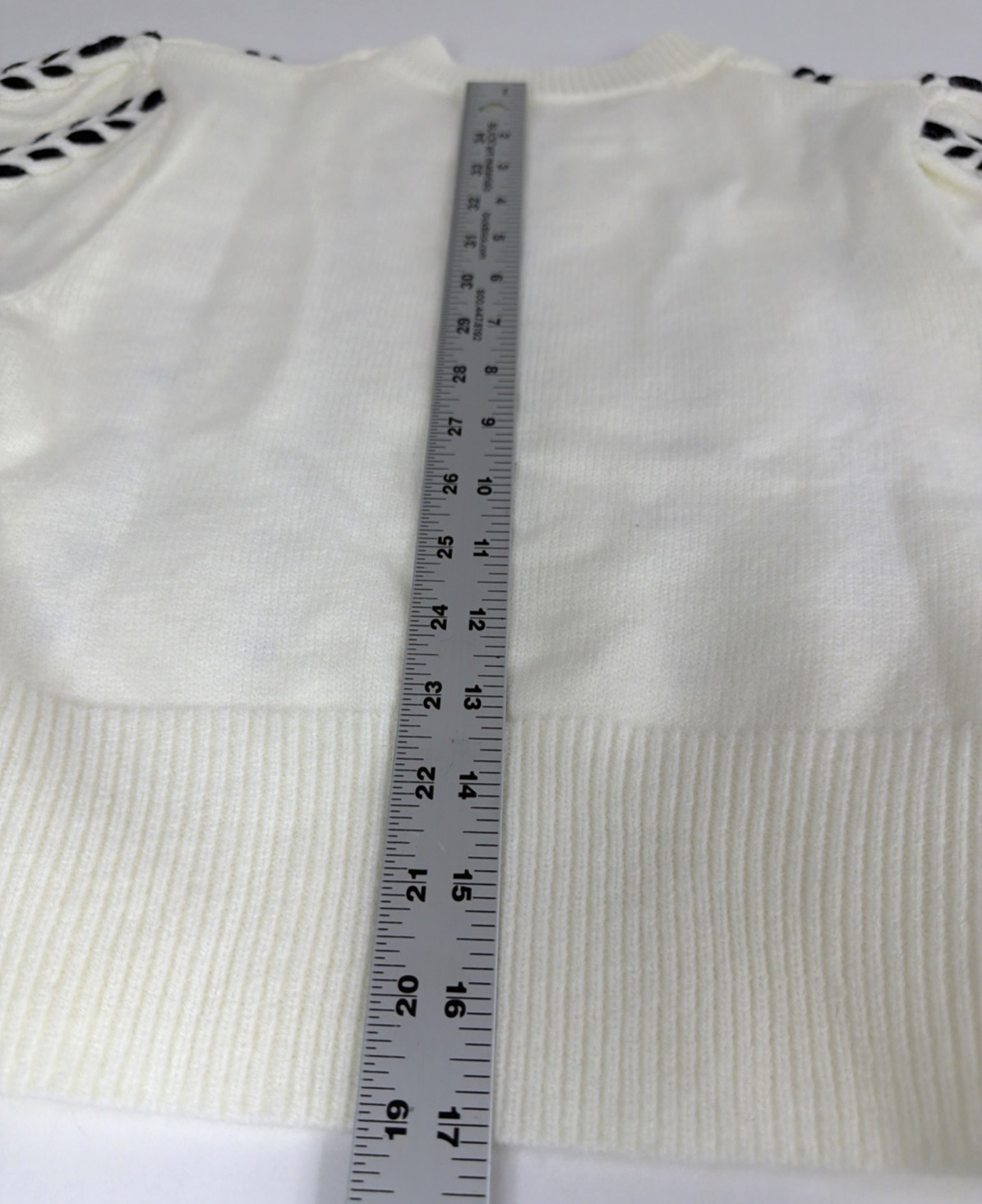 Commense Women’s Medium Contrast Binding Cable Kn… - image 11