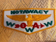 Boy Scout OA Notawacy Lodge 205 F1 First Flap 1957 / Lodge Merged in 1996