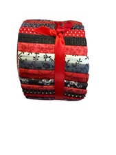 Jelly Roll Fabrics for Quilting 40 Strip Set, 2.5" x 44" Cotton Strips New