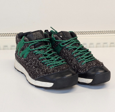 Nike ACG Okwahn II NRG Turnschuhe Herren Größe 9 UK schwarz grün 577181 003 Retro