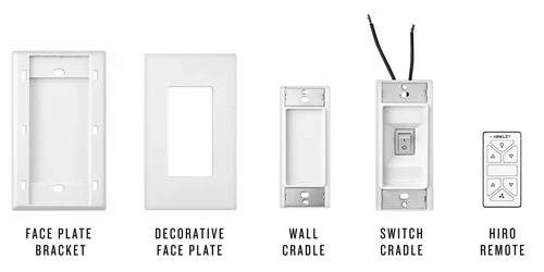 56" Hinkley Indy Brushed Nickel Wet Rated Fan with Wall Control - Picture 7 of 10