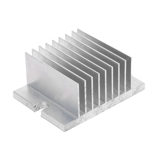 Kühlkörper Aluminium Heizkörper HighPower Heizung Modul Elektronische Ausrüstung - Photo 13/22