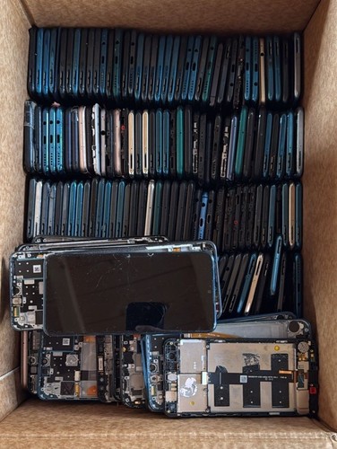 200x Huawei P30 P30 Lite Display Schrott Defekt Gemischt Rahmen Frame Etc