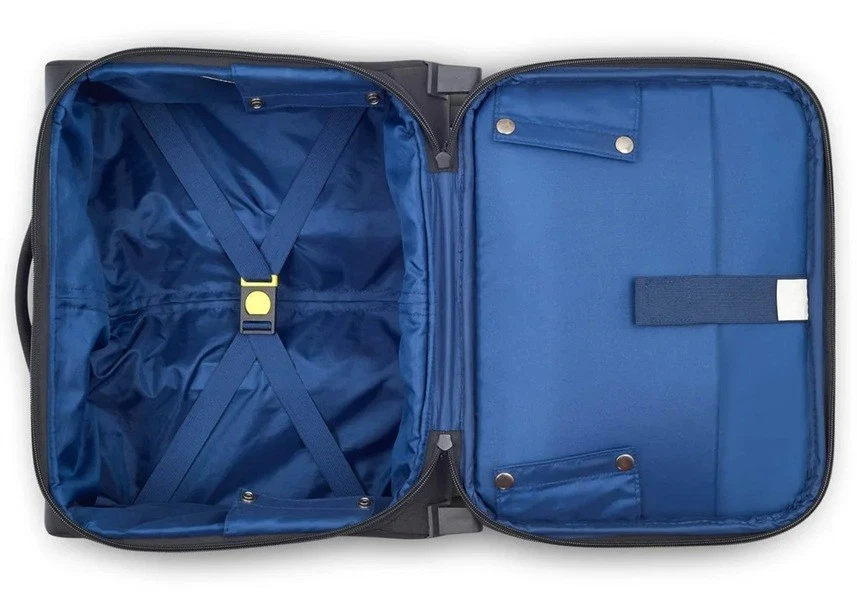 Delsey Paris Brochant 3 Wheeled Underseater Carry on Suitcase Black $169.99 - Image 2 of 4