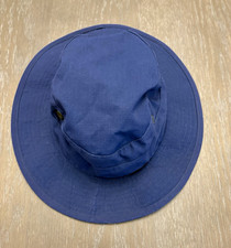 Vintage U.S. Coast Guard Hot Weather ODU Hat CG Blue 3362 Size 7 5/8