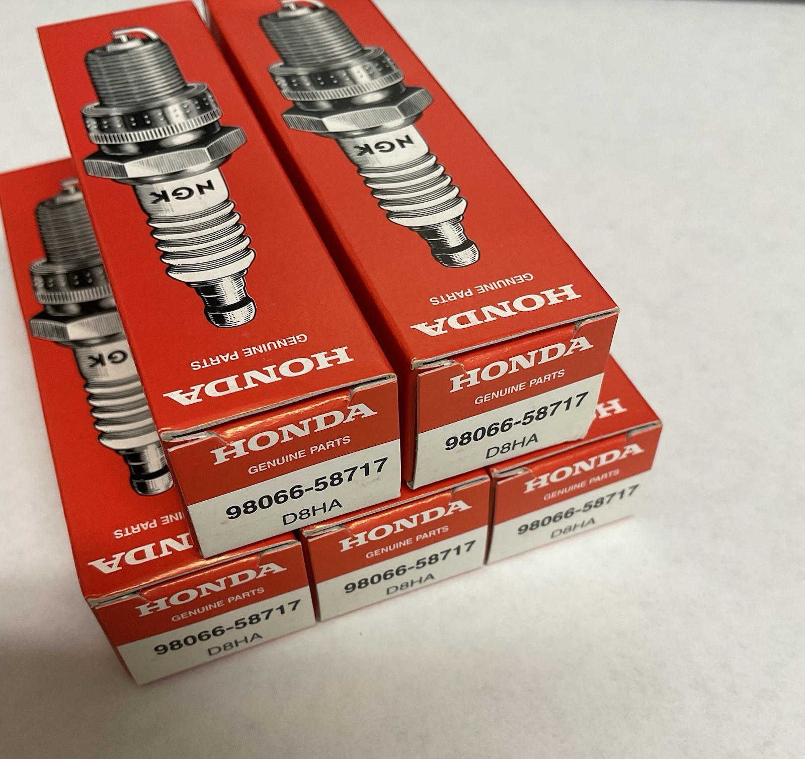 HONDA NGK D8HA Spark Plugs  SET OF 5