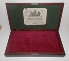 Edward Whistler Gun & Pistol Repositor Wooden Gun Storage Display Box - RESTO