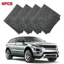 (4) NANO SPARKLE CLOTH FOR CAR SCRATCHES NANO MAGIC CLOTH SCRATCH REMOVER Ebgbfo