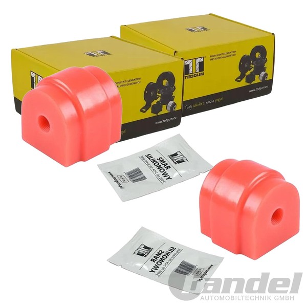 2X Tedgum 12Mm Stabilager Gummilager Stabi Hinten Innen Passend FüR Bmw 1 3 5 X1-image