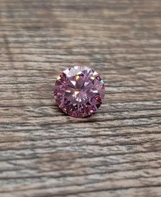 10 Ct baby pink Diamond Loose Round Cut VVS1 D Grade solitaire Gemstone 14.50MM