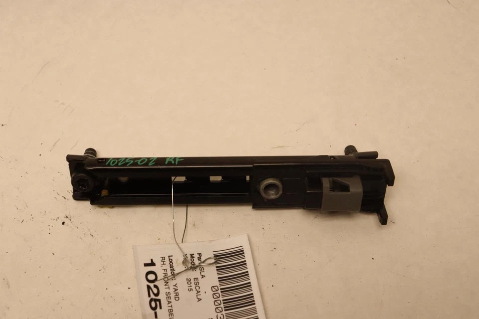 Cadillac Escalade 2015-2020 cinturón de seguridad delantero derecho holgura ajustador de altura OEM Foto 2 de 4