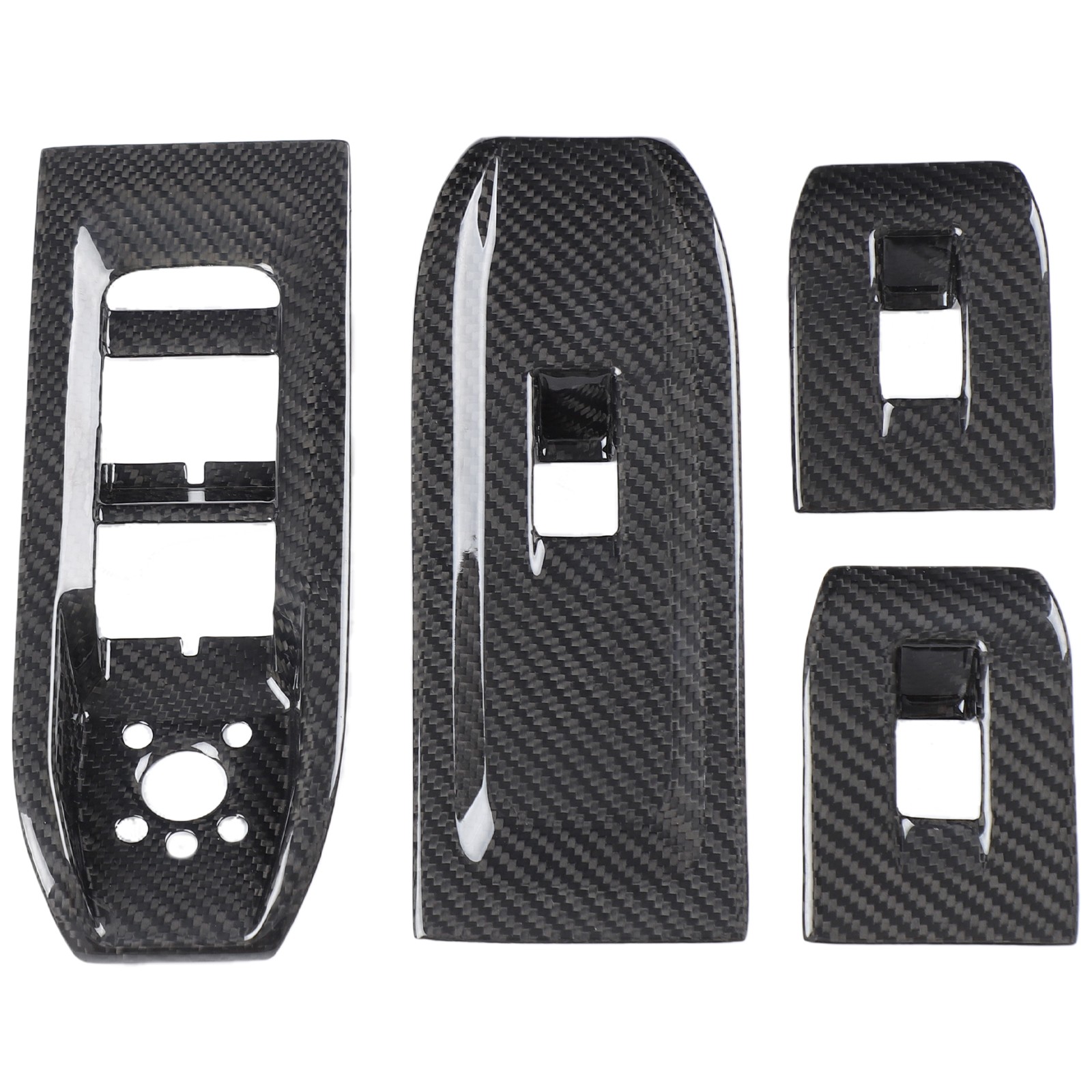 Real Carbon Fiber Window Lift Switch Panel Trim For Lamborghini URUS 2018-23 US