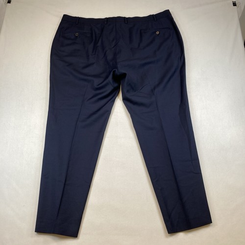 Pantalone pantalone uomo Lauren Ralph Lauren misto lana navy, taglia 44W x 30L vedi foto - Foto 11 di 12