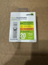 NEW Leviton Gen2 Smart Circuit Breaker 1-Pole 20A 120V LB120-SDR Remote Monitor