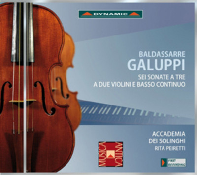 Baldassare Galupp Baldassarre Galuppi: Sei Sonate a Tre a Due Violini E B.c (CD)