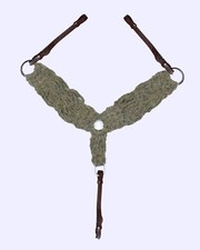 Cheval's 25 Strand Wool Handmade Horse Equestrian Breast Collar Horse Riding.