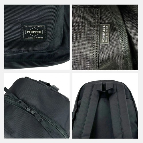 Yoshida Bag PORTER ROUND Rucksack Daypack 808-06855 schwarz - Bild 7 von 8