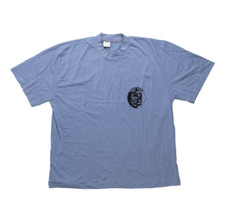 Czech Army Vintage PT T-Shirt Czechoslovakia Military Mens Medium Blue Grey