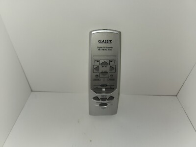 Classic Digital CD Cassette AM/FM PLL Tuner Remote Control - Tested