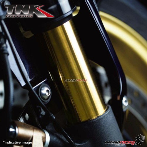 Single fork inner TNK gold for Ohlins fork for Ducati Monster 1100S ABS 2010 - Picture 3 of 5