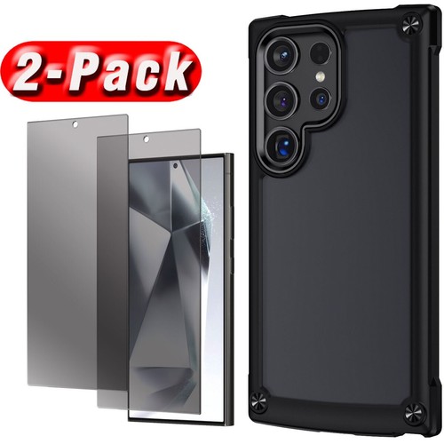 For Samsung Galaxy S24 Ultra S24+ Slim Case Phone Cover / Privacy Tempered Glass - Picture 15 of 38