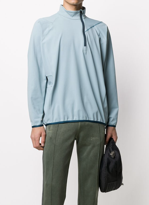 Asics × Kiko Kostadinov high neck zip up sweatshirt light