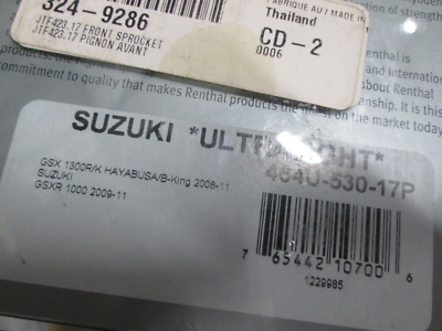 Renthal - 464U-530-17P - Ultralight Front Sprocket, 17T for sale