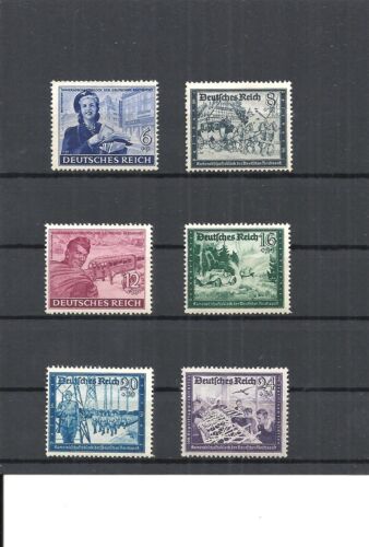 Deutsches Reich, 1944 Michelnummern: 888 - 893 **, postfrisch, Katalogwert € 4 - Photo 1 sur 1