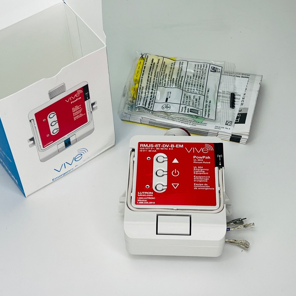 Lutron Vive PowPak Dimming Module with 010V RMJS8TDVBEM NEW eBay
