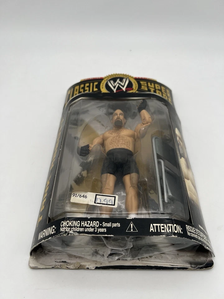 Figura de acción Jakks Pacific WWE 2007 Classic Superstars Tank Abbott Foto 3 de 4