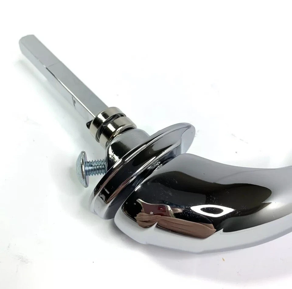 Manija de puerta cromada izquierda para camionetas Ford F1 y F2 1948-52 (lado del conductor) Foto 4 de 4