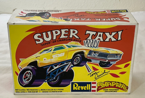 Super Taxi Revell Plastik Modellbausatz Maßstab 1:32 Snappers Tom Daniel ungebaut 2001
