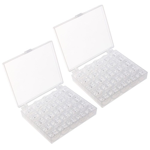 50 Pcs/2 Garn Spulen Diy Handwerk Liefert Lose Gewinde Veranstalter - Bild 3 von 12