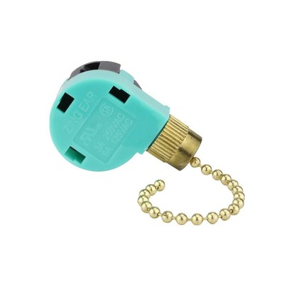 Ze 268s6 3 Speed 4 Wire Zing Ear Ceiling Fan Switch Wall Light