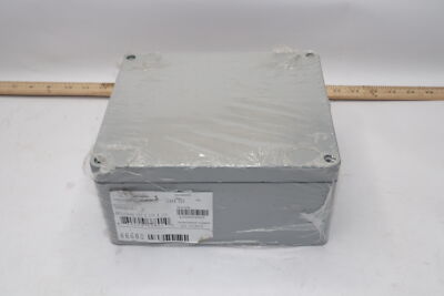 Hoffman Cast J Box Aluminum NEMA 4X 200mm x 230mm x 110mm 8562216