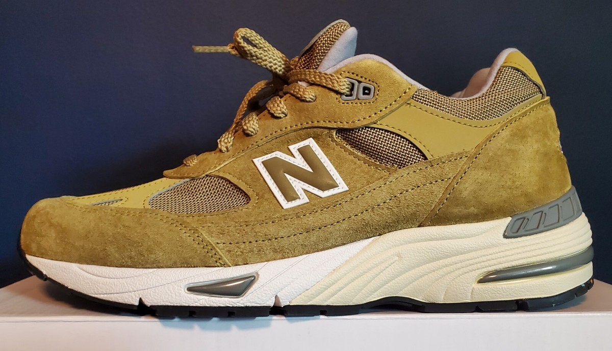 Size 9 - New Balance 991 Made in England Green Moss for sale