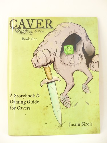 Caver and Cube Book One 1 libro di fiabe e guida al gioco libretto RPG firmato edizione limitata - Foto 1 di 10