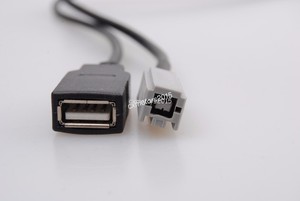 Aux Usb Input Port Adapter Aftermarket Head Unit Car Fits Toyota