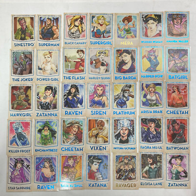 35 DC Comics Bombshells   3 2019 BASE Trading Card MELIKE ACAR SUPERMAN RAVAGER