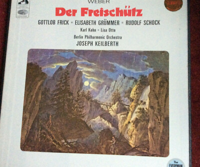 Weber - box set of '' Der Freischutz '' conducted by Joseph Keilberth  