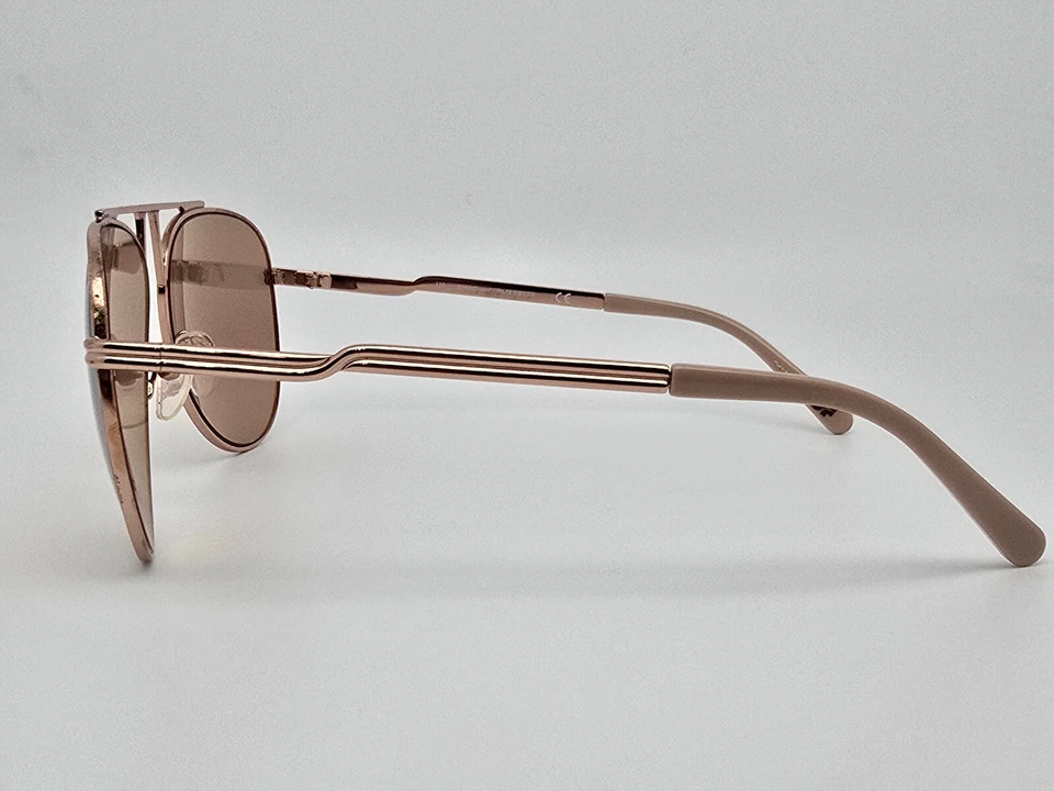 Gafas de sol Diane Von Furstenberg Scarlett DVF 135S 770 marco dorado rosa lentes rosas Foto 4 de 4