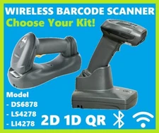 ✅Symbol Zebra DS6878 LI4278 LS4278 Wireless Barcode Scanners, BUILD YOUR KIT!🔥⭐