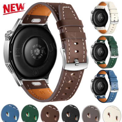 Quick Fit Leder Armband  Für Huawei Watch 3 4/GT 5 Pro/GT 4/GT 3/GT 2E/46MM/42MM