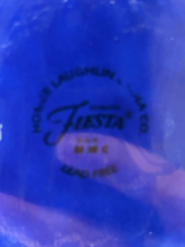 Fiestaware HLC Cobalt Blue Oval Serving Platter 13 5/8” Lead Free USA - Bild 9 von 9