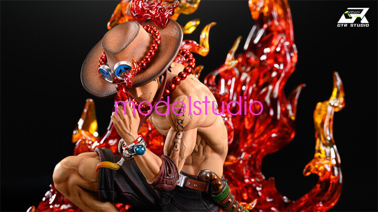 GTR-Studio One Piece Portgas·D· Ace Resin Statue In Stock H27.5cm