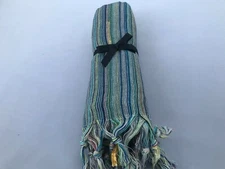 GIFT Ponpon Bolero Turkish Peshtemal 100% Cotton Authentic Towel USA SELLER
