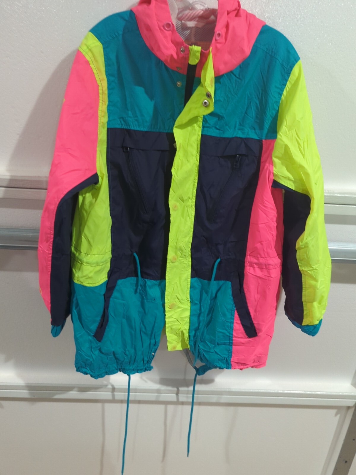 Smoke Rise Innovative Technology Vintage Windbreaker 90s Ret